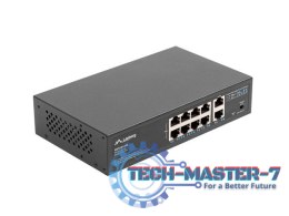 Przełącznik LANBERG RSFE-8P-2GE-120 (2x 10/100/1000 )