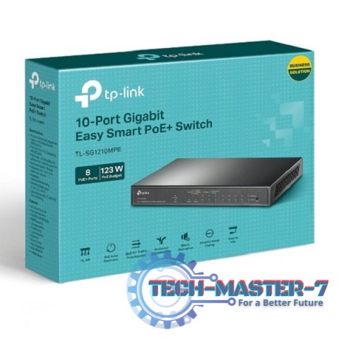 Przełącznik TP-LINK TL-SG1210MPE (1x Combo (RJ-45/SFP) ) Przełącznik TP-LINK TL-SG1210MPE (1x Combo (RJ-45/SFP) )
