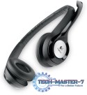 Słuchawki z mikrofonem Logitech H390 Czarny 981-000406