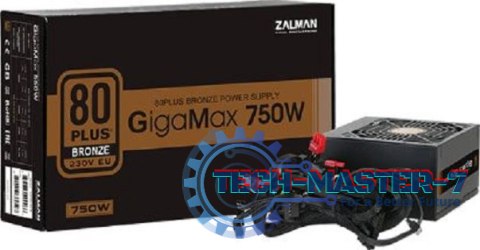 Zasilacz PC ZALMAN 750W ZM750-GVII Zasilacz PC ZALMAN 750W ZM750-GVII