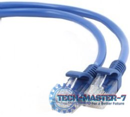 GEMBIRD Patchcord Cat.5e 1.5m Niebieski 1.5 Patchcord