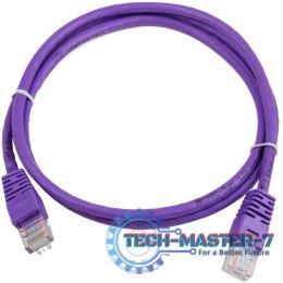 GEMBIRD Patchcord Cat.5e 1 m Fioletowy 1 Patchcord