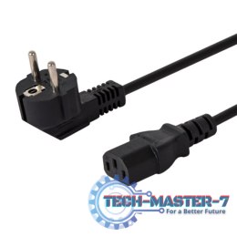 Kabel zasilający SAVIO C/F Schuko - IEC C13 1.8m. CL-98
