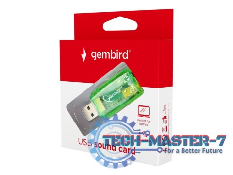 Karta dźwiękowa GEMBIRD Virtus SC-USB-01 Karta dźwiękowa GEMBIRD Virtus SC-USB-01