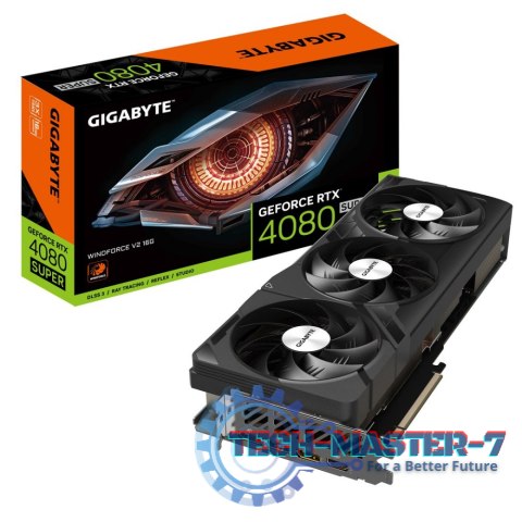 Karta graficzna GIGABYTE GeForce RTX 4080 SUPER WINDFORCE V2 16GB GDDR6X (GV-N408SWF3V2-16GD) Karta graficzna GIGABYTE GeForce RTX 4080 SUPER WINDFORCE V2 16GB GDDR6X (GV-N408SWF3V2-16GD)