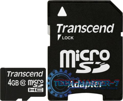 Karta pamięci TRANSCEND 4 GB Adapter SD Karta pamięci TRANSCEND 4 GB Adapter SD