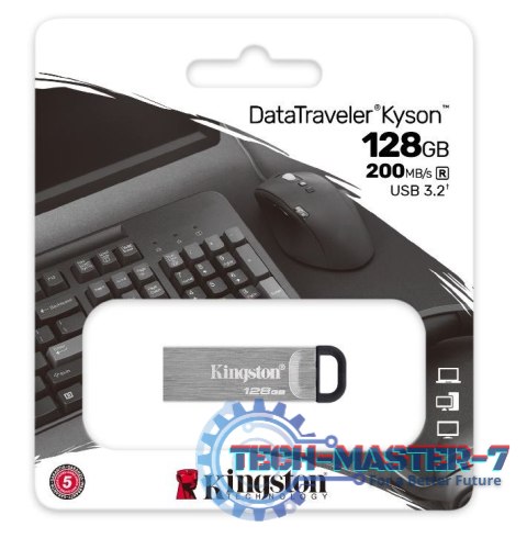 Pendrive (Pamięć USB) KINGSTON (128 GB /Srebrno-czarny ) Pendrive (Pamięć USB) KINGSTON (128 GB /Srebrno-czarny )