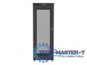 SZAFA INSTALACYJNA RACK STOJĄCA 19" 37U 800X1000 CZARNA DRZWI PERFOROWANE LCD LANBERG (FLAT PACK) V2