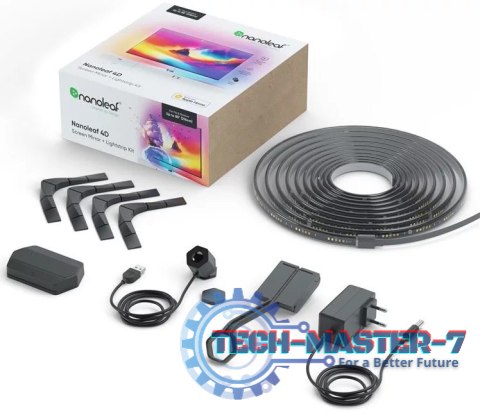 System inteligentnego podświetlenia ekranu TV NANOLEAF NF082K02-52LS System inteligentnego podświetlenia ekranu TV NANOLEAF NF082K02-52LS