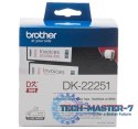 Taśma BROTHER Czarny DK22251