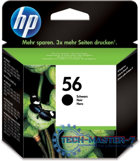 Wkład HP 56 Czarny C6656AE C6656AE Wkład HP 56 Czarny C6656AE C6656AE