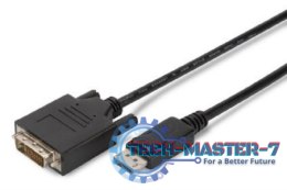 DIGITUS AK-340301-010-S 1m /s1x DisplayPort 1x DVI-D