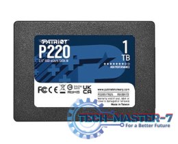Dysk SSD PATRIOT P220S1TB25 (1 TB /SATA III (6 Gb/s) /550MB/s /500MB/s)