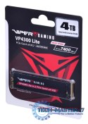 Dysk SSD PATRIOT Viper VP4300L NVMe 4TB Viper (M.2 2280″ /2 TB /PCIe NVMe /7400MB/s /6400MB/s)
