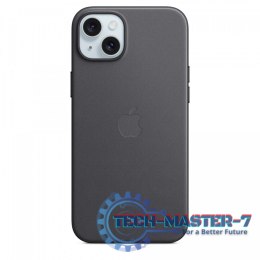 Etui z tkaniny FineWoven z MagSafe do iPhonea 15 Plus - czarne