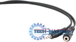 GEMBIRD Jack 3.5 mm-Jack 3.5 mm (wtyk-gniazdo) 1.5 m 1.5m /s1x MiniJack 3.5 mm (wtyk) 1x MiniJack 3.5 mm (gniazdo)