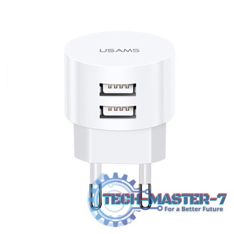 Zasilacz USAMS USA000451(2x USB\2100mA\5V) Zasilacz USAMS USA000451(2x USB\2100mA\5V)