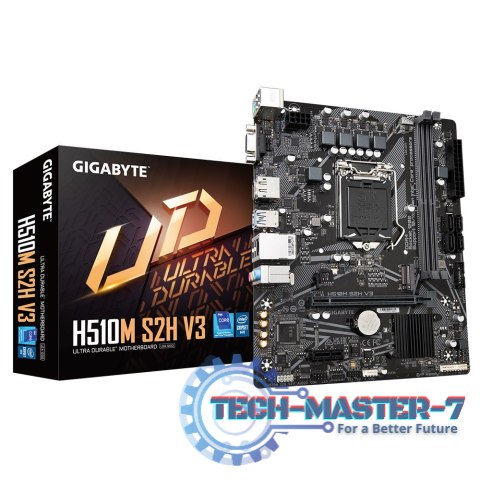 Płyta główna GIGABYTE H510M S2H V3 LGA1200 MICRO ATX Płyta główna GIGABYTE H510M S2H V3 LGA1200 MICRO ATX