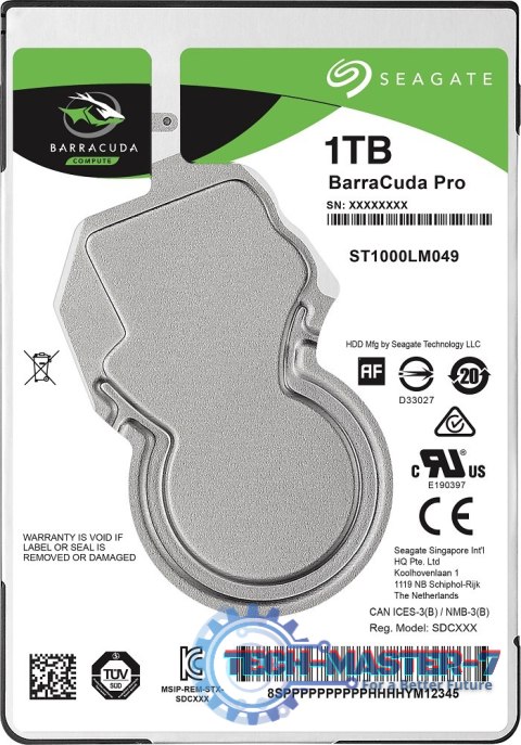 Dysk twardy SEAGATE BarraCuda Pro 1 TB 2.5" ST1000LM049 Dysk twardy SEAGATE BarraCuda Pro 1 TB 2.5" ST1000LM049