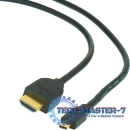 GEMBIRD HDMI (A)-Mikro HDMI (D) (męsko-męski) 3 m 3m /s1x HDMI (wtyk) 1x micro HDMI (wtyk)
