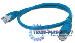 GEMBIRD PP22-0.5M/B Niebieski 0.5 Patchcord