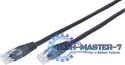 GEMBIRD Patchcord Cat.5e 5m RJ45 Osłonka zalewana Czarny 5 Patchcord