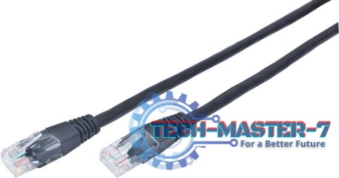 GEMBIRD Patchcord Cat.5e 5m RJ45 Osłonka zalewana Czarny 5 Patchcord GEMBIRD Patchcord Cat.5e 5m RJ45 Osłonka zalewana Czarny 5 Patchcord