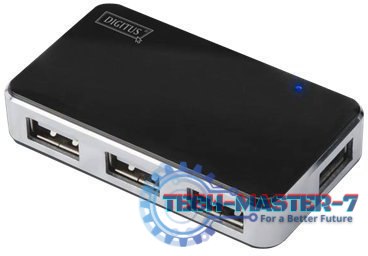 Hub USB DIGITUS Hub 4-portowy USB 2.0 Hub USB DIGITUS Hub 4-portowy USB 2.0