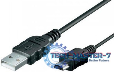 Kabel USB ASSMANN miniUSB (5-pin) Typ B (wtyk) 1.8