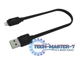 Kabel USB GREEN CELL Lightning 0.25