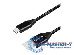 Kabel USB LOGILINK microUSB B 1