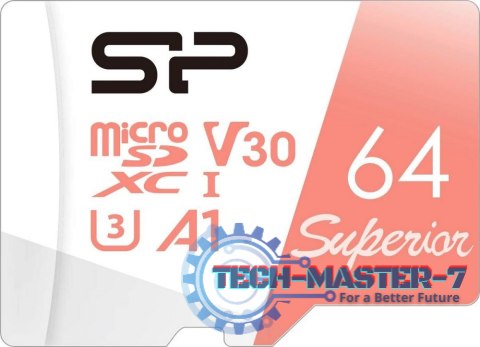 Karta pamięci SILICON POWER 64 GB Adapter Karta pamięci SILICON POWER 64 GB Adapter