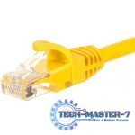 NETRACK CAT6 UTP 1 m Żółty 1 Patchcord NETRACK CAT6 UTP 1 m Żółty 1 Patchcord