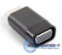 Adapter LANBERG AD-0016-BK HDMI - VGA