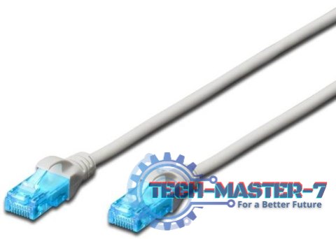 DIGITUS Cat5e U-UTP 7m Szary 7 Patchcord DIGITUS Cat5e U-UTP 7m Szary 7 Patchcord