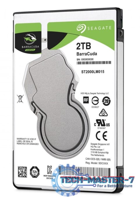 Dysk twardy SEAGATE Barracuda 2 TB 2.5" ST2000LM015 Dysk twardy SEAGATE Barracuda 2 TB 2.5" ST2000LM015