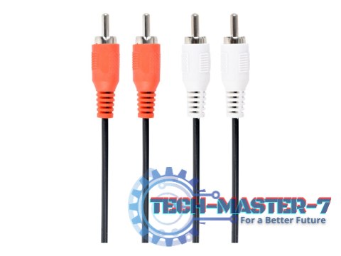 GEMBIRD CCA-2R2R-6 1.8m /s2x RCA 2x RCA
