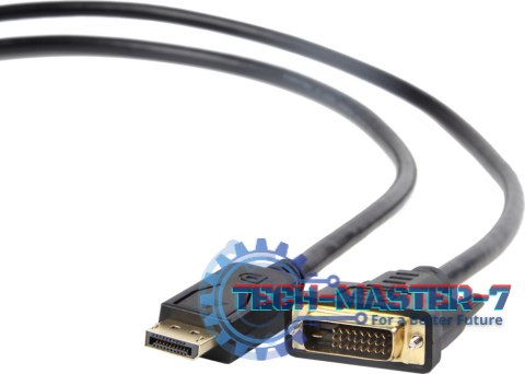 GEMBIRD DisplayPort - DVI 3 m 3m /s1x DVI 1x DisplayPort (wtyk)