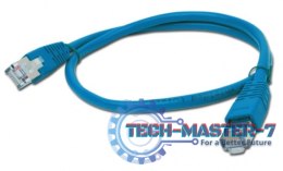 GEMBIRD PP6-0.5M/B Niebieski 0.5 Patchcord