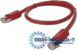 GEMBIRD Patchcord Cat.5e 3m RJ45 Osłonka zalewana Czerwony 3 Patchcord