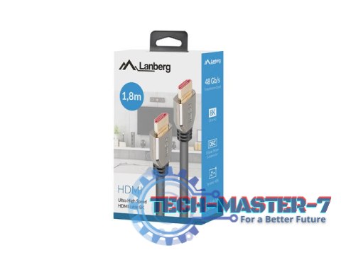 LANBERG CA-HDMI-30CU-0018-BK 1.8m /s1x HDMI 1x HDMI LANBERG CA-HDMI-30CU-0018-BK 1.8m /s1x HDMI 1x HDMI