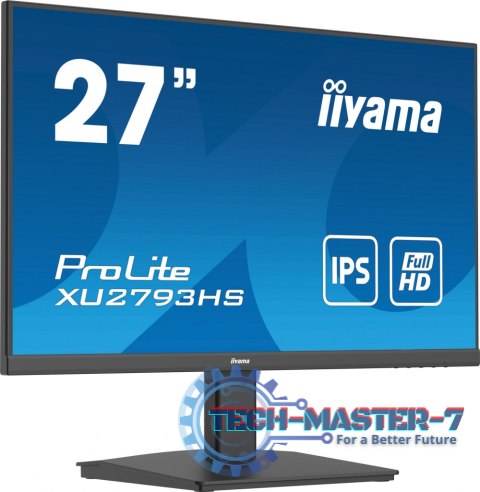 Monitor IIYAMA XU2793HS-B6 (27" /IPS /100Hz /1920 x 1080 /Czarny) Monitor IIYAMA XU2793HS-B6 (27" /IPS /100Hz /1920 x 1080 /Czarny)
