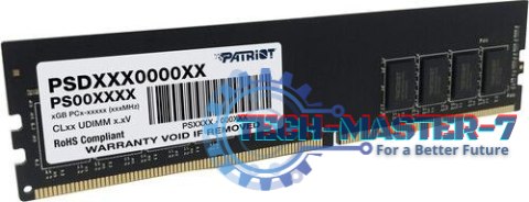 Pamięć PATRIOT (UDIMM/DDR4/16 GB/3200MHz/22 CLCL/SINGLE) Pamięć PATRIOT (UDIMM/DDR4/16 GB/3200MHz/22 CLCL/SINGLE)