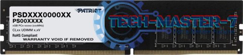 Pamięć PATRIOT (UDIMM/DDR4/16 GB/3200MHz/22 CLCL/SINGLE) Pamięć PATRIOT (UDIMM/DDR4/16 GB/3200MHz/22 CLCL/SINGLE)