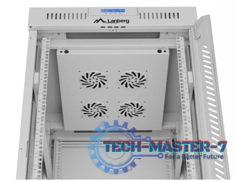 SZAFA INSTALACYJNA RACK STOJĄCA 19" 22U 600X800 SZARA DRZWI SZKLANE LCD LANBERG (FLAT PACK) V2 SZAFA INSTALACYJNA RACK STOJĄCA 19" 22U 600X800 SZARA DRZWI SZKLANE LCD LANBERG (FLAT PACK) V2