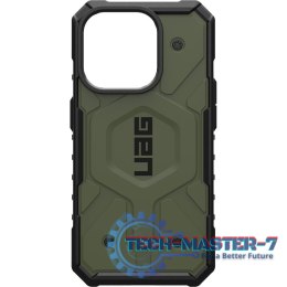 UAG Pathfinder Magsafe - obudowa ochronna do iPhone 15 Pro kompatybilna z MagSafe (olive)