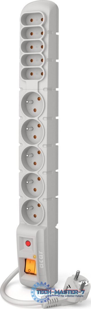 Zasilacz PC ACAR HSKDATA W0132 Acar S10 listwa zasilająco-filtrująca, szara 3m W0132 Zasilacz PC ACAR HSKDATA W0132 Acar S10 listwa zasilająco-filtrująca, szara 3m W0132
