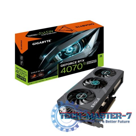 Karta graficzna GIGABYTE GeForce RTX 4070 Ti SUPER Eagle OC 16GB GDDR6X (GV-N407TSEAGLE OC-16GD) Karta graficzna GIGABYTE GeForce RTX 4070 Ti SUPER Eagle OC 16GB GDDR6X (GV-N407TSEAGLE OC-16GD)