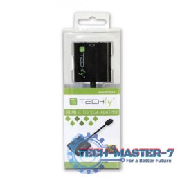 Konwerter TECHLY 302921 Mini HDMI - VGA