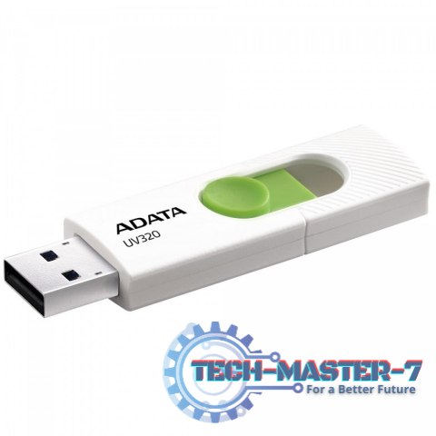 Pendrive (Pamięć USB) A-DATA (64 GB /Biało-zielony )